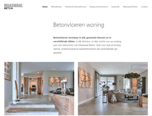Tablet Screenshot of beton-vloer.nl